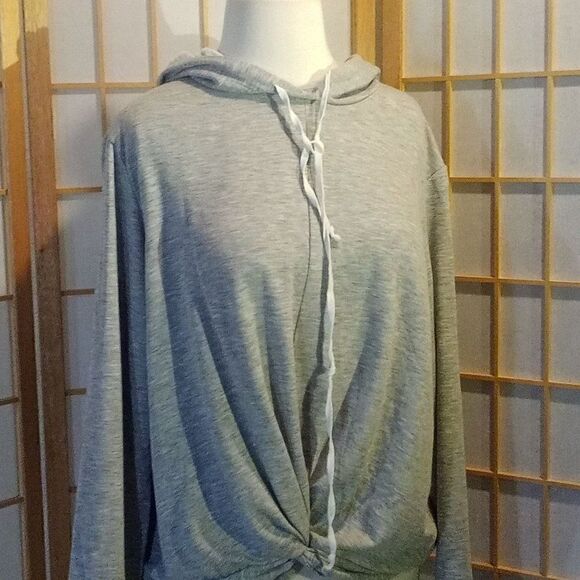 Anthro Drew Lg Hooded Top - Picture 8 of 15